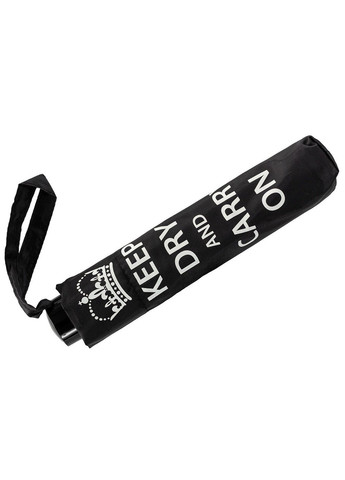 Чёрный механический женский зонтик full412-keep-dry-black Incognito маленький (263135623)