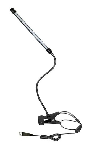 Светодиодная фитолампа фитосветильник габкая для растений рассады USB с таймером 3 цвета подсветки (474420-Prob) Черная Unbranded (258412741)