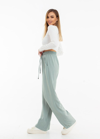 Штани жіночі колір лавандовий фісташковий р.42/44 431341 New Trend (259038547)