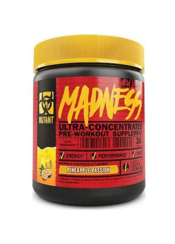 Madness 225 g /30 servings/ Pineapple Passion MUTANT (263945096)