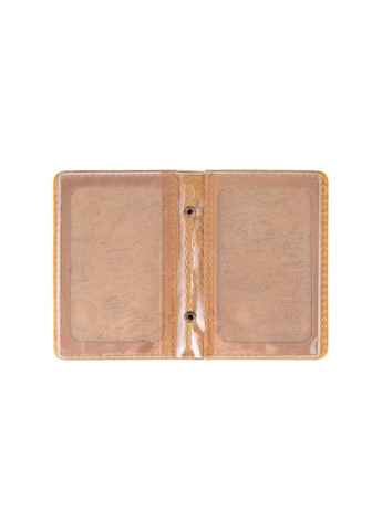 Обкладинка для документів зі шкіри HiArt AD-03 Shabby Honey Let's Жовтий Hi Art (268371457)