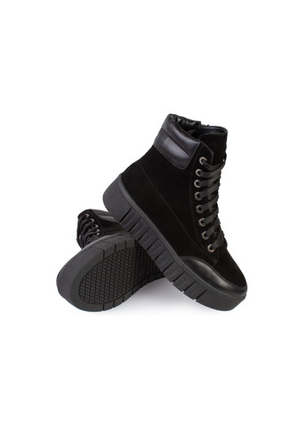 Зимние ботинки женские бренда 8501428_(1) ModaMilano из натуральной замши