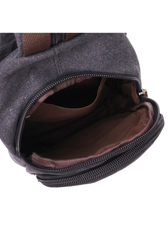 Текстильная сумка с уплотненной спинкой через плечо Vintagе 22172 Черный Vintage (267932192)