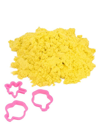 Кинетический песок Magic sand в пакете цвет желтый ЦБ-00239644 Strateg (272592973)