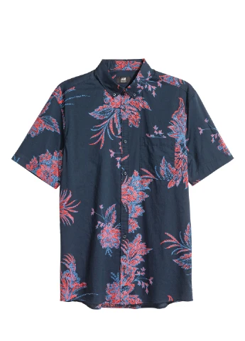 Сорочка літо,темно-синій в візерунки, H&M (259275318)