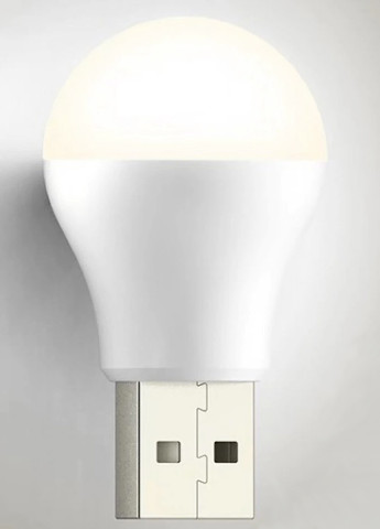USB LED Лампочка 1.5 W / 5В Мини, Портативная светодиодная мини USB лампа для павербанка Martec (256900201)
