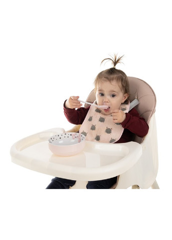 Детское кресло стульчик разборное компактное для кормления детей малышей 3 в 1 с подносом (474778-Prob) Розовое Unbranded (259751616)