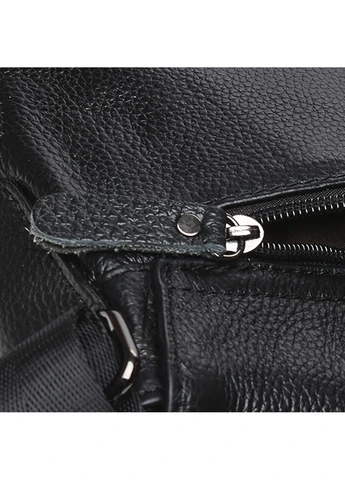 Чоловічі шкіряні сумки на плече K18168-black Borsa Leather (271665084)