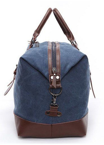 Дорожня синя текстильна сумка 20083 Vintage (271813490)