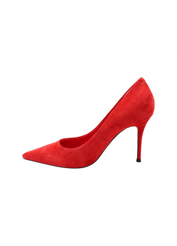 Туфли женские красные натуральная замша Sasha Fabiani