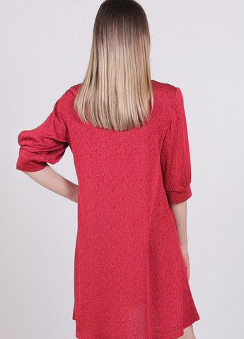 Червона сукня жіноча 092 однотонний люрекс червоне Актуаль