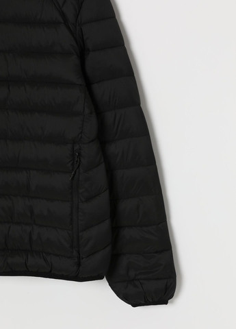 Черная демисезонная демисезонная мужская куртка без капюшона черная 1811509800 Lefties