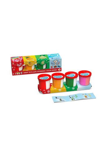 Набір для ліплення з тістом "Aroma Dough 4 cups" колір різнокольоровий ЦБ-00206425 LOVIN'DO (259465228)
