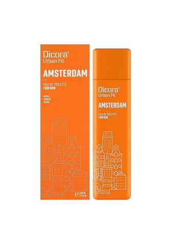 Туалетная вода Амстердам Dicora 30 мл Dicora Urban Fit (276844399)