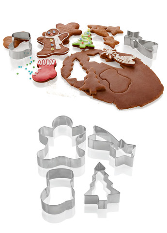 Новогодние формочки и коробки для печенья (6 шт) Ernesto (259924919)