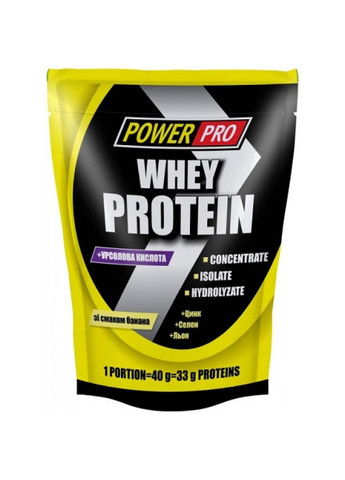 Протеїновий Комплекс Whey Protein - 1000г Power Pro (269712679)