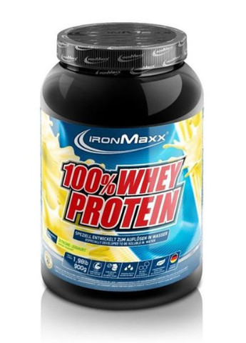 100% Whey Protein 900 g /18 servings/ Lemon Yogurt Ironmaxx (256719259)