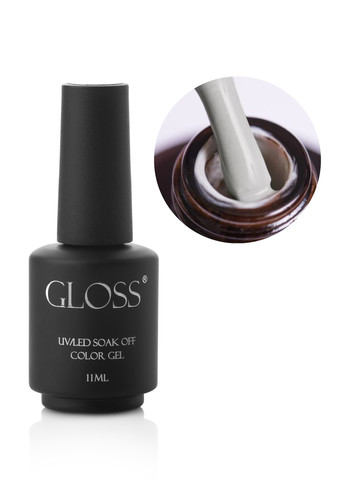 Гель-лак GLOSS 101 (светло-серый), 11 мл Gloss Company пастель (269462418)
