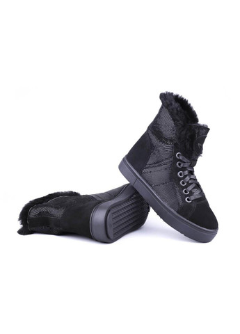 Зимние ботинки женские бренда 8500764_(52н) Mida из натурального нубука