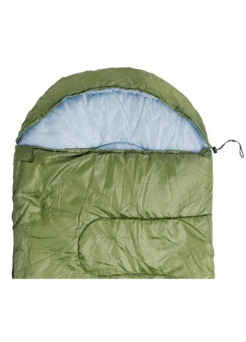 Спальний мішок кокон-ковдра плед туристичний похідний для кемпінгу відпочинку на природі 220х75 см (475441-Prob) Зелений Unbranded (267493605)