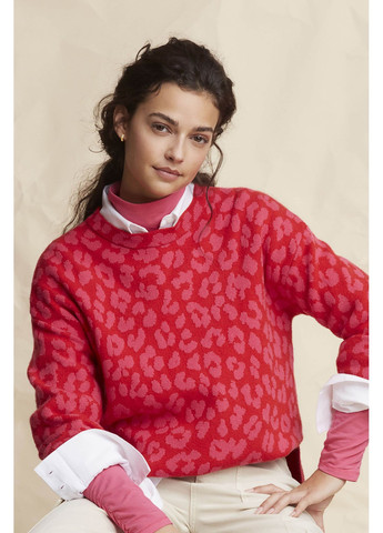 Женский лонгслив Красный Oui - (268546773)