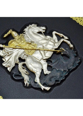 Блокнот-дневник ГНСУ "Георгий Победоносец" премиум А5 No Brand (258260476)