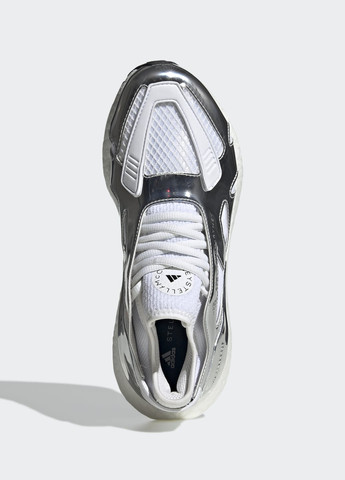 Срібні всесезонні кросівки для бігу by stella mccartney ultraboost 22 adidas