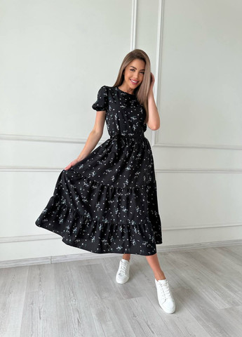 Чорна жіноча сукня софт No Brand