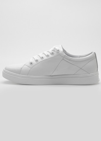 Білі кросівки чоловічі з натуральної шкіри Zlett 5316