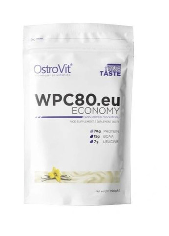 Economy WPC80.eu 700 g /23 servings/ Vanilla Ostrovit (273773099)