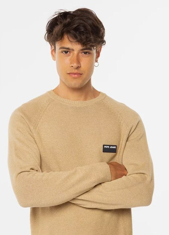 Бежевый свитер Pepe Jeans