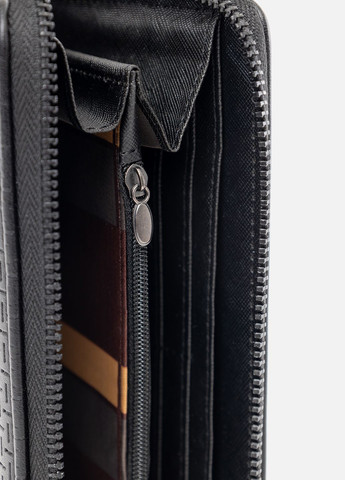 Чоловічий гаманець колір чорний ЦБ-00242288 No Brand (276903568)