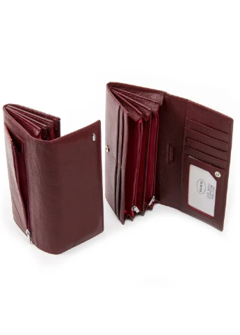 Кожаный женский кошелек Classic W501 dark-red Dr. Bond (261551125)