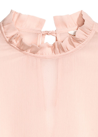 Светло-розовая блуза демісезон,блідо-рожевий, H&M