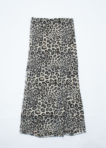 Шарф,молочний в чорні візерунки, C&A (267146667)