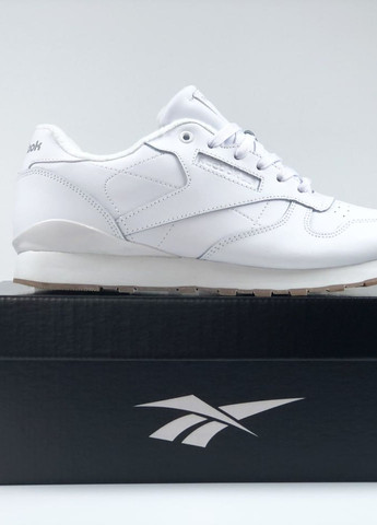 Білі осінні кросівки жіночі, вьетнам Reebok Classic White