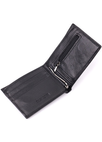 Мужской кошелек-зажим из натуральной кожи 22460 Черный st leather (277980575)