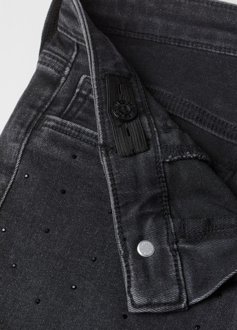 Черные джинси демісезон,світло-чорний, H&M
