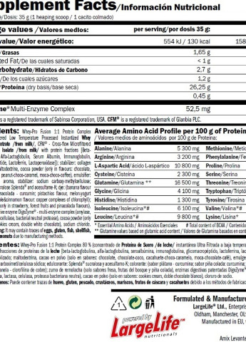 Whey-Pro FUSION 30 g Banana Amix Nutrition (256723707)