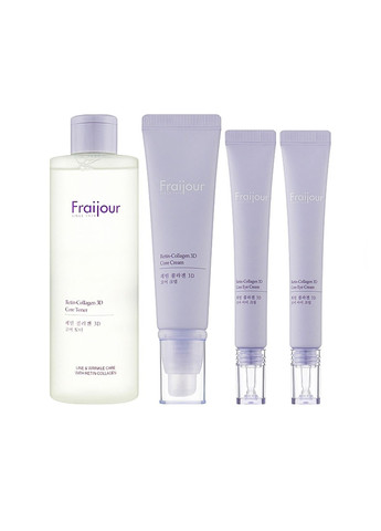 Омолоджувальний набір з колагеном та ретинолом Retin Collagen 3D Core Gift Set Fraijour (276844191)