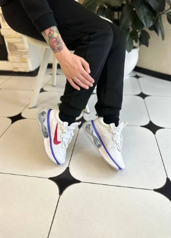 Кросівки репліка Air Max White Vakko білі демісезони (265530086)