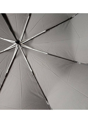 Серый зонт автомат мужской №3273, большой купол, на 8 спиц, прямая удлиненная ручка, серый Parachase большой система антиветер (262293005)