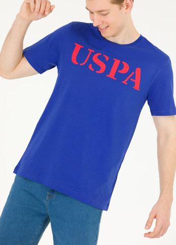 Розовая футболка-футболка u.s.polo assn мужская для мужчин U.S. Polo Assn.