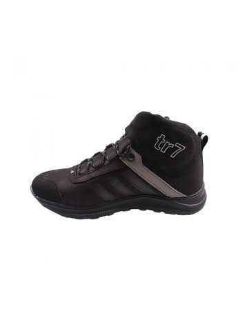 Черные ботинки мужские черные нубук MDK