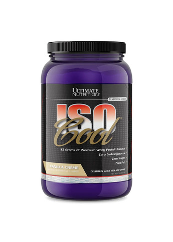 Ізолят Сироваткового Протеїну IsoCool - 907г Ultimate Nutrition (270846107)