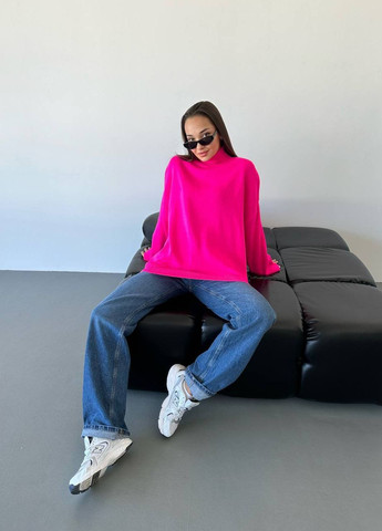 Рожевий жіночий светр вовна No Brand