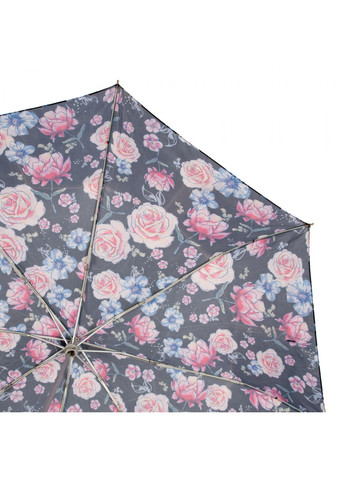Механічна жіноча парасолька Minilite-2 L354 Sketched Bouquet (Квітковий ескіз) Fulton (262449503)