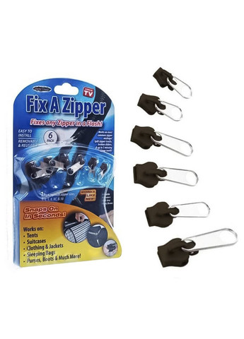 Универсальный набор для мгновенного ремонта молний Fix A Zipper Let's Shop (267723612)