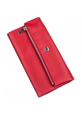 Жіночий червоний гаманець з натуральної шкіри ST Leather 20091 ST Leather Accessories (262453844)