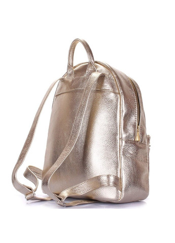 Жіночий рюкзак зі шкіри Xs срібло PoolParty (262892225)